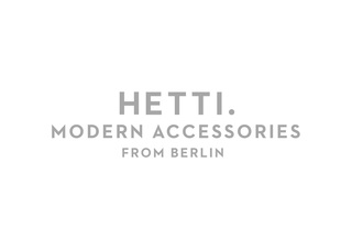 New corporate design – Hetti.